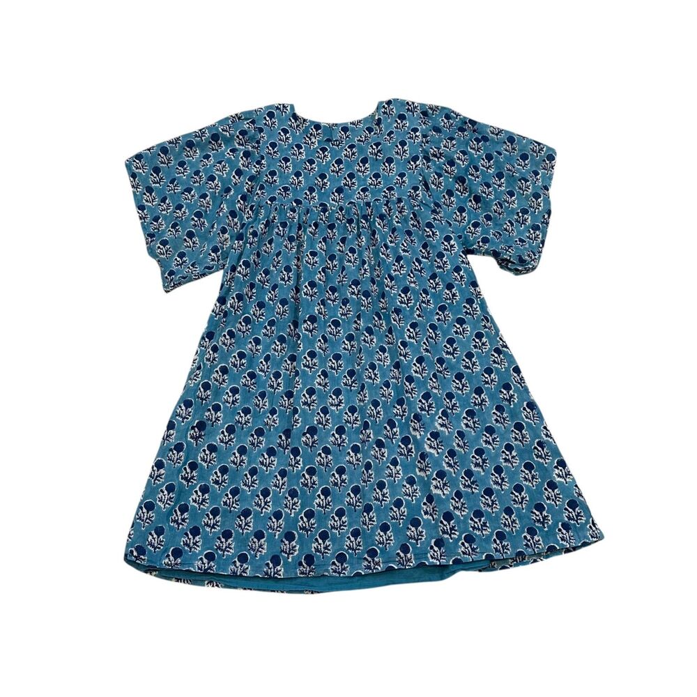 Emerson Fry Basalie Dress in Blue Little Marigolds Danube Size S